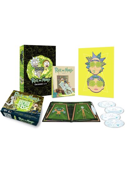 Rick and Morty - Saisons 1-4 (Édition Collector) - Blu-ray