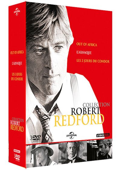 Collection Robert Redford : L'arnaque + Les 3 jours du condor + Out of Africa (Pack) - DVD