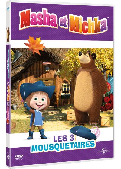 Masha et Michka - 8 - Les 3 Mousquetaires - DVD