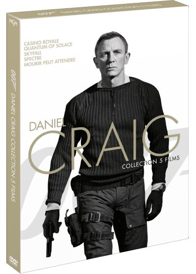 James Bond 007 - La collection Daniel Craig : Casino Royale + Quantum of Solace + Skyfall + Spectre + Mourir peut attendre (Pack) - DVD