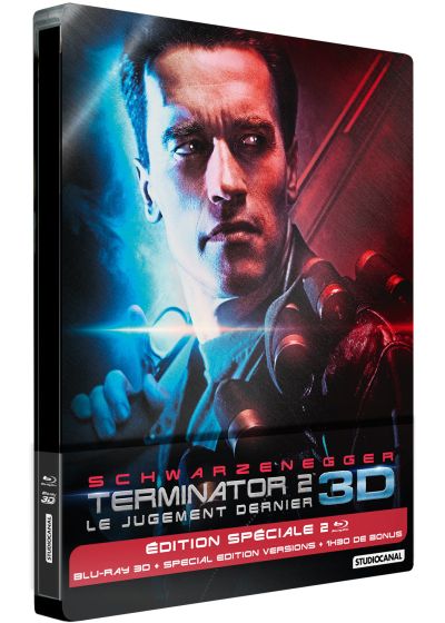 Terminator 2 (Édition spéciale 2 Blu-ray - Blu-ray 3D + Blu-ray - Version restaurée 4K - Boîtier SteelBook) - Blu-ray 3D