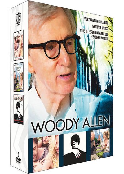 Woody Allen - Coffret - Vous allez rencontrer un bel et sombre inconnu + Vicky Cristina Barcelona + Whatever Works (Pack) - DVD