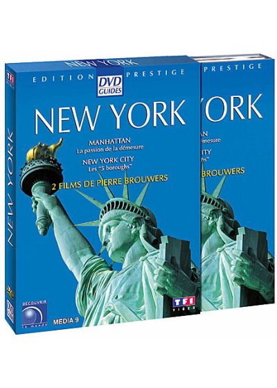 Coffret Prestige New York - Manhattan, la passion de la démesure + New York City, les "5 boroughs" (Édition Prestige) - DVD