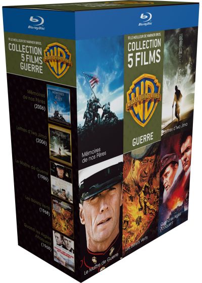 90 ans Warner - Coffret 5 films - Guerre (Édition Limitée) - Blu-ray