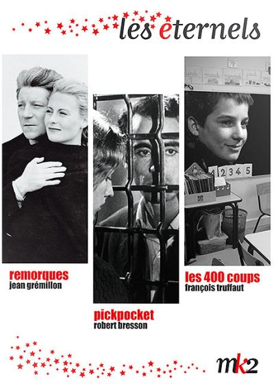 Coffret Éternels - 2 - Remorques + Pickpocket + Les quatre cents coups - DVD