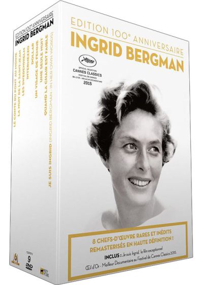 Ingrid Bergman - �dition 100e anniversaire (Édition 100e anniversaire Ingrid Bergman) - DVD