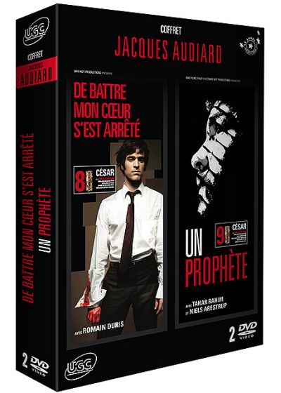 Jacques Audiard - Coffret - De battre mon coeur s'est arrêté + Un prophète (Pack) - DVD