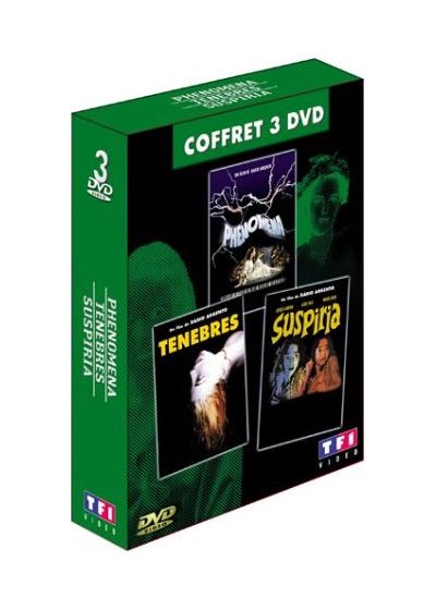 Dario Argento : Phenomena + Suspiria + Ténèbres (Pack) - DVD