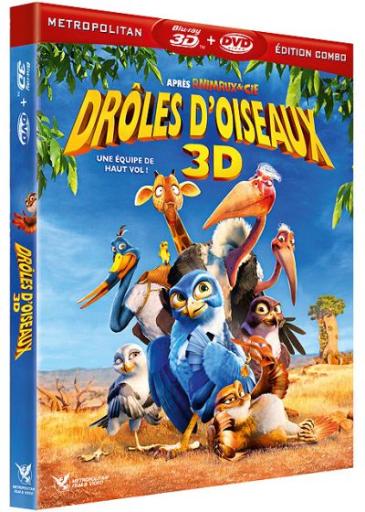 Drôles d'oiseaux (Combo Blu-ray 3D + DVD) - Blu-ray 3D