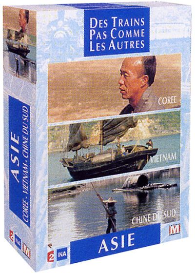 Des trains pas comme les autres - Coffret Asie - Corée, Vietnam, Chine du Sud - DVD