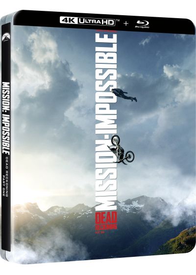 Mission: Impossible : Dead Reckoning Partie 1 (4K Ultra HD + Blu-ray + Blu-ray bonus - Boîtier SteelBook édition limitée) - 4K UHD