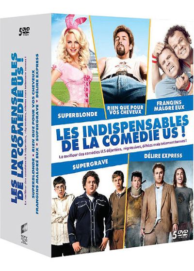 Coffret les indispensables de la comédie U.S. (Pack) - DVD