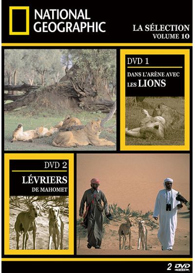 National Geographic - La sélection volume 10 - Dans l'arène avec les lions + Les lévriers de Mahomet - DVD