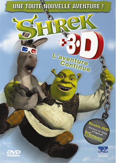 Shrek + Shrek 3D, l'aventure continue - DVD