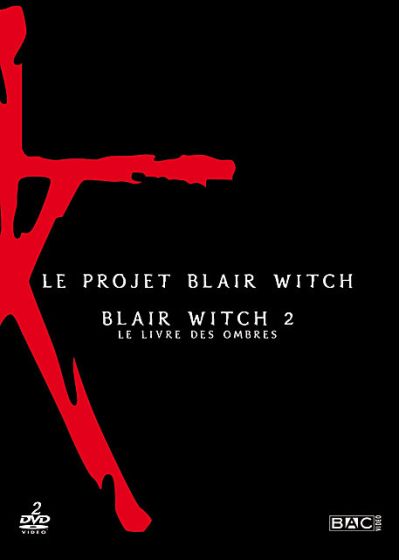Projet Blair Witch, Le + Blair Witch 2 - Le livre des ombres (Pack) - DVD