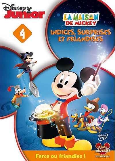La Maison de Mickey - 04 - Indices, surprises et friandises - DVD