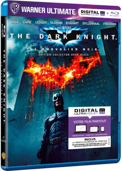 Batman - The Dark Knight, le Chevalier Noir (Warner Ultimate (Blu-ray + Copie digitale UltraViolet)) - Blu-ray