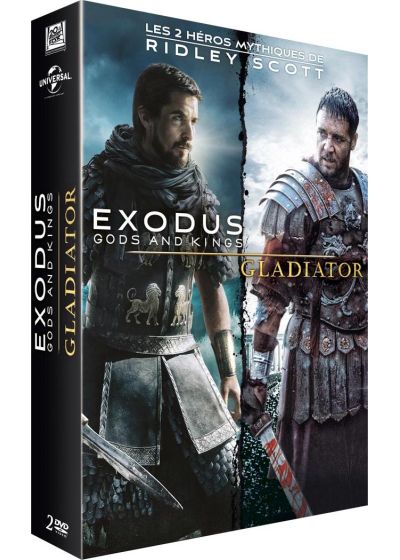 Ridley Scott : Exodus : Gods and Kings + Gladiator (Édition Limitée) - DVD