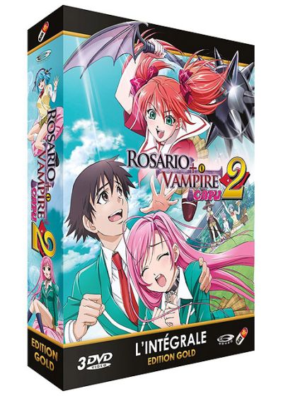 Rosario + Vampire Capu - L'intégrale de la saison 2 (Édition Gold) - DVD