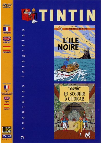 Tintin - L'île noire + Le sceptre d'Ottokar - DVD