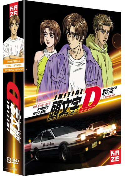 Initial D - Intégrale First Stage + Second Stage - DVD