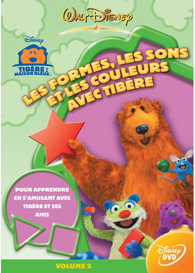 Tibère et la maison bleue - Volume 2 - Les formes, les sons et les couleurs avec Tibère - DVD