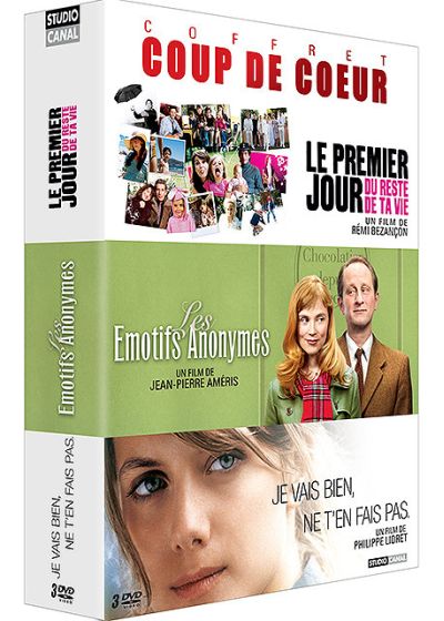 Coup de coeur - Coffret - Les émotifs anonymes + Le premier jour du reste de ta vie + Je vais bien, ne t'en fais pas - DVD