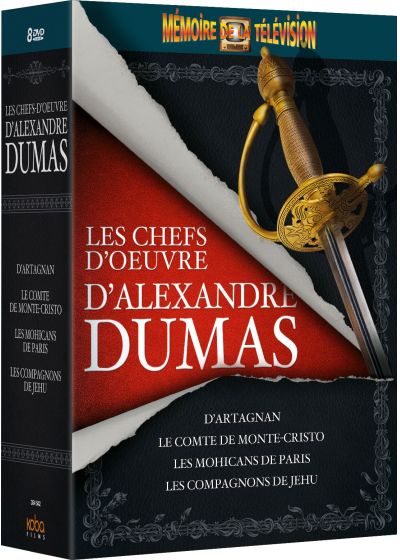 Les Chefs d'oeuvre d'Alexandre Dumas - D'Artagnan + Le Comte de Monte-Cristo + Les Mohicans de Paris + Les compagnons de Jehu (Pack) - DVD