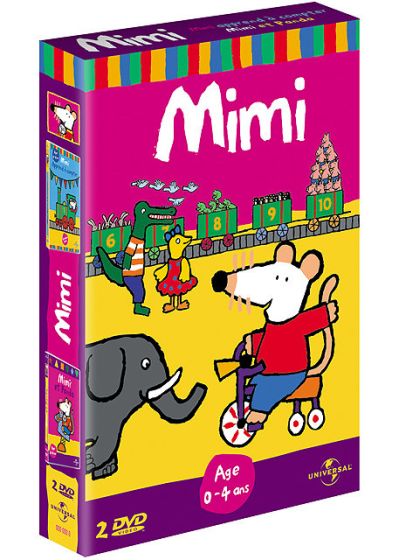Coffret Mimi - Mimi apprend à compter + Mimi et Panda - DVD