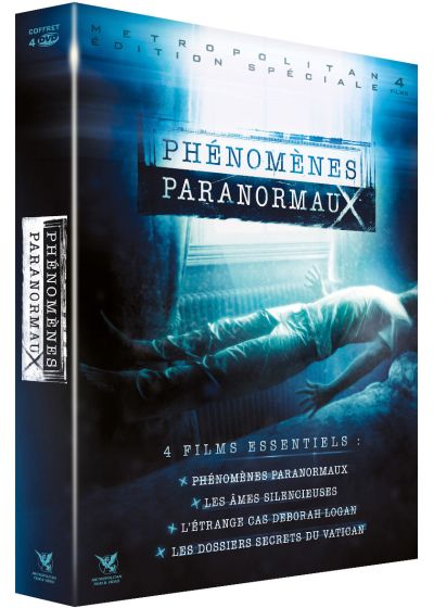 Coffret phénomènes paranormaux : Phénomènes paranormaux + Les Âmes silencieuses + L'Étrange cas Deborah Logan + Les Dossiers secrets du Vatican (Édition Spéciale) - DVD