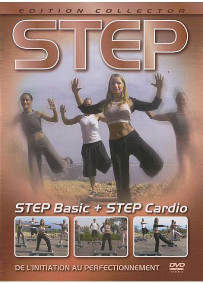 STEP : Step Basic + Step Cardio - De l'initiation au perfectionnement (Édition Collector) - DVD