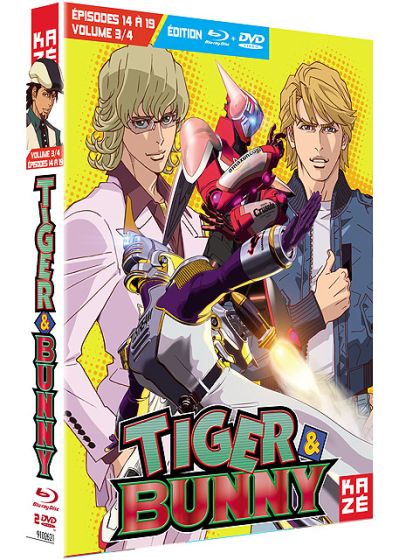 Tiger & Bunny - Box 3/4 (Combo Blu-ray + DVD) - Blu-ray