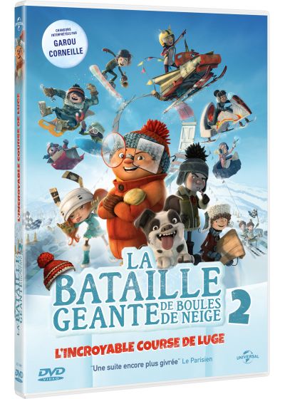 La Bataille géante de boules de neige 2 : l'incroyable course de luge  - DVD