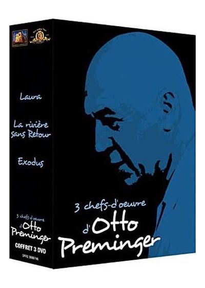 Otto Preminger - 3 chefs-d'oeuvre : Laura + La Rivière sans retour + Exodus (Pack) - DVD