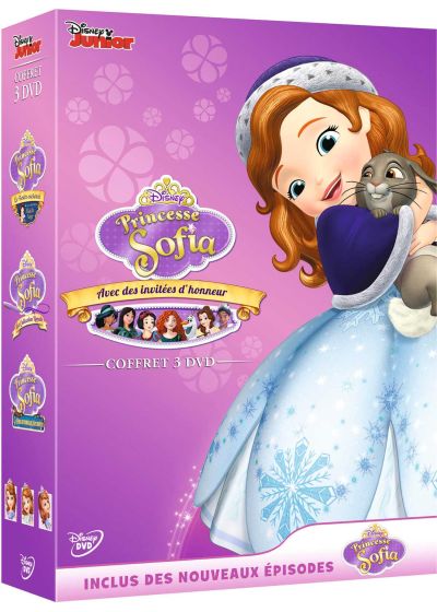 Princesse Sofia avec des invités d'honneur - Coffret 3 DVD (Pack) - DVD