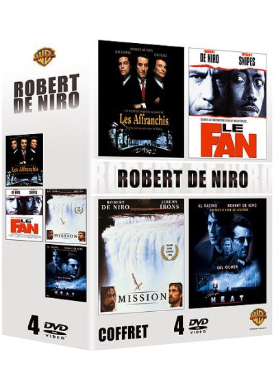 Robert De Niro - Coffret - Les affranchis + Le fan + Mission + Heat - DVD