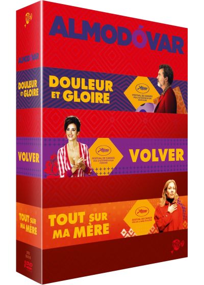 3 films de Pedro Almodóvar : Douleur et gloire + Tout sur ma mère + Volver (Pack) - DVD