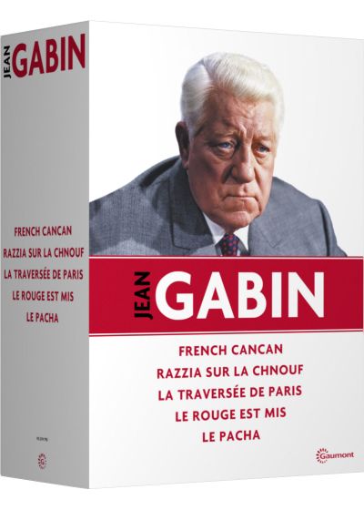 Jean Gabin - French Cancan + Razzia sur la Chnouf + La traversée de Paris + Le rouge est mis + Le Pacha (Pack) - DVD
