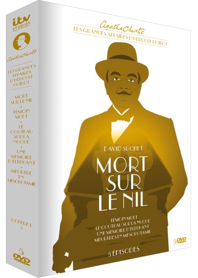 Agatha Christie : Les grandes affaires d'Hercule Poirot - Coffret 2 : Mort sur le Nil - DVD