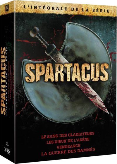 Spartacus - L'intégrale de la série : Le sang des Gladiateurs + Les dieux de l'arène + Vengeance + La guerre des damnés - DVD