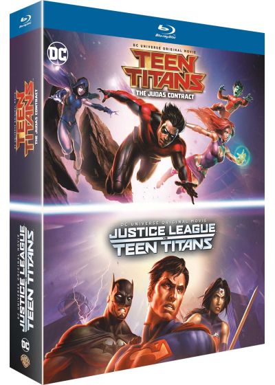 La Ligue des justiciers vs les Teen Titans + Teen Titans: The Judas Contract (Pack) - Blu-ray