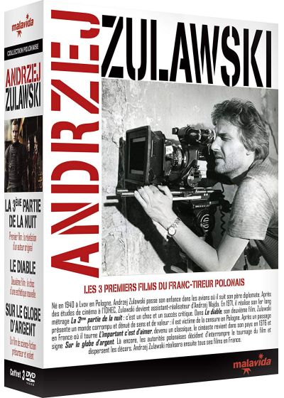 Andrzej Zulawski - Les 3 premiers films du franc-tireur polonais : La 3ème partie de la nuit + Le Diable + Sur le globe d'argent (Pack) - DVD