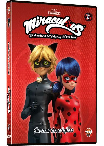 Miraculous, les aventures de LadyBug et Chat Noir - 6 - Au coeur des origines - DVD