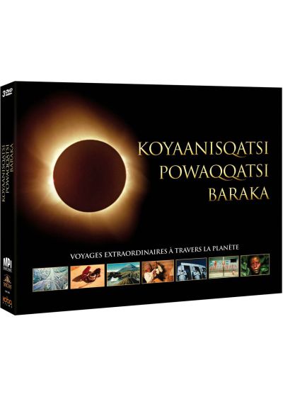 Koyaanisqatsi + Powaqqatsi + Baraka (Pack) - DVD