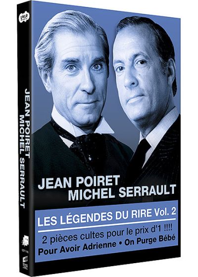 Les Légendes du rire 2 - Coffret - Jean Poiret / Michel Serrault (Pack) - DVD