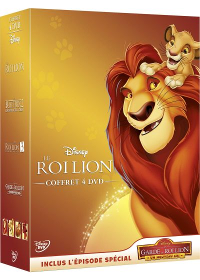 Le Roi Lion - Coffret 4 DVD - DVD