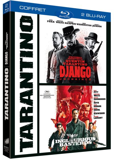 Tarantino - Coffret : Django Unchained + Inglourious Basterds (Pack) - Blu-ray