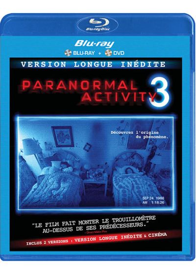 Paranormal Activity 3 (Version longue inédite) - Blu-ray