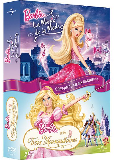 Barbie - La magie de la mode + Barbie et les trois mousquetaires (Pack) - DVD