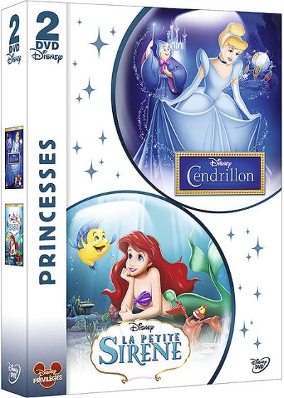 Princesses - Cendrillon + La petite sirène (Pack) - DVD